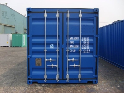 Gebrauchte Container mit Verschlussicherung